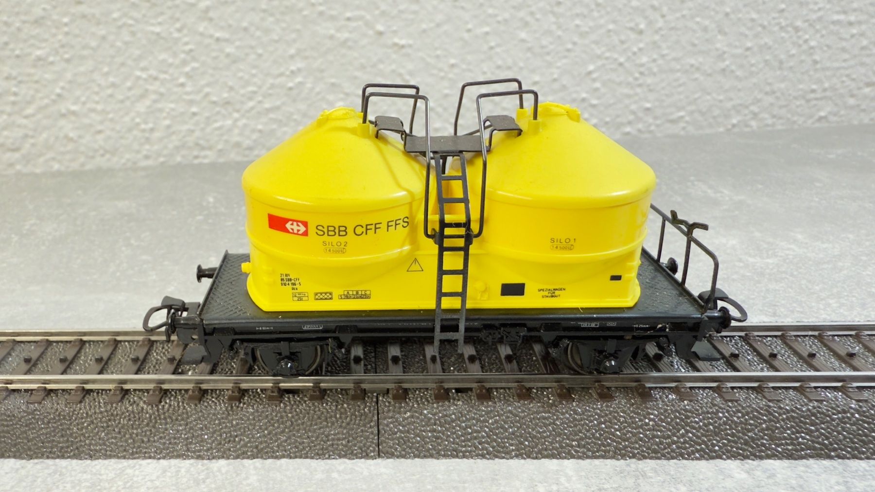 Märklin Modellini di ferrovie: Märklin UCS Staubsilowagen H0 / AC – Usato da Schlieren venduto da rat_lq6b 4