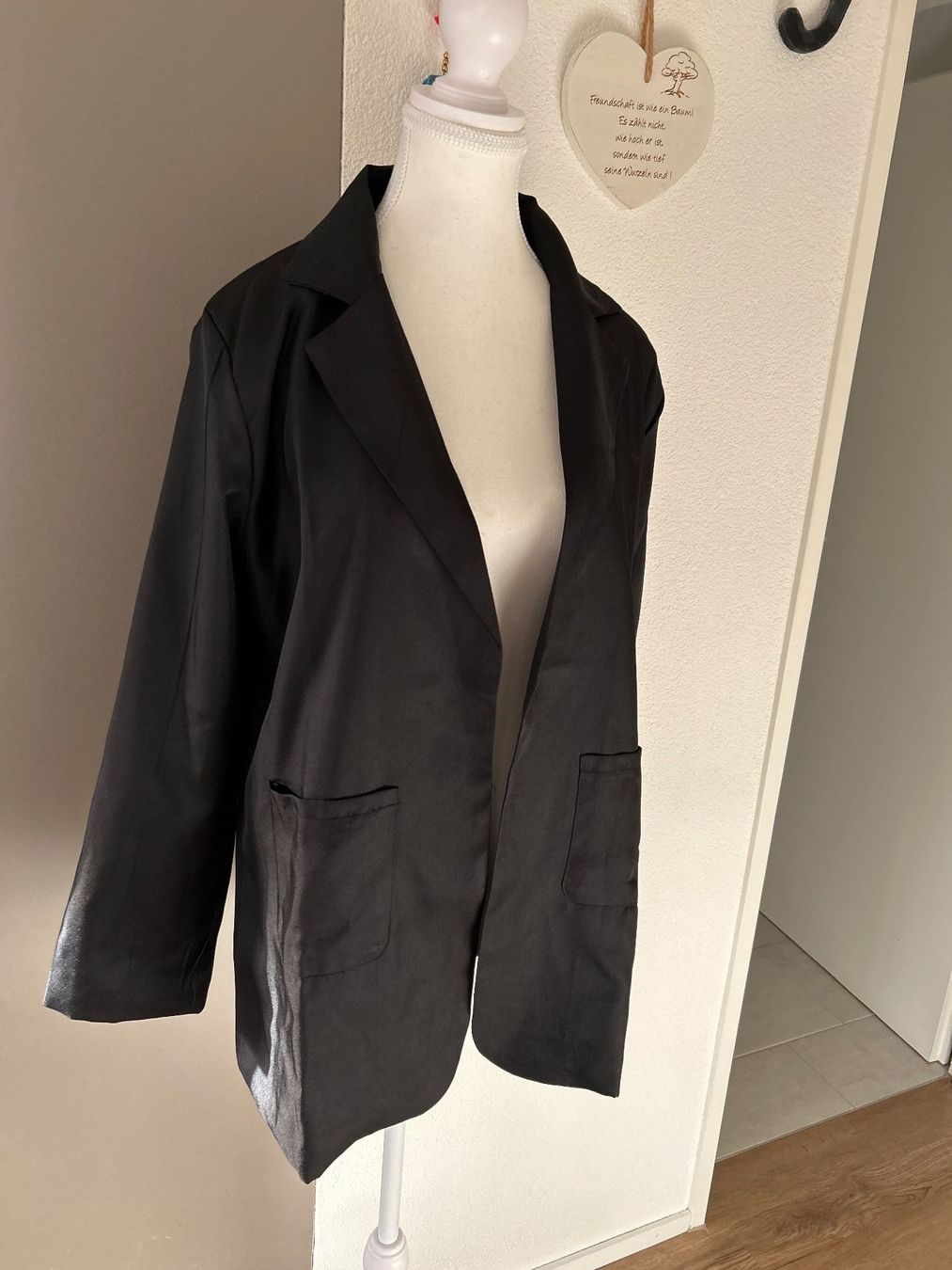 Jacken: Jacke schwarz ohne Knöpfe Gr. XL – Neu (gemäss Beschreibung) aus Brunnen von Nala2929 3