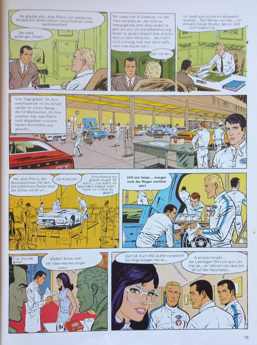 Fumetti: Comic - Michel Vaillant - Gnadenloser Test – Usato da Niederuzwil venduto da lubimaja 2