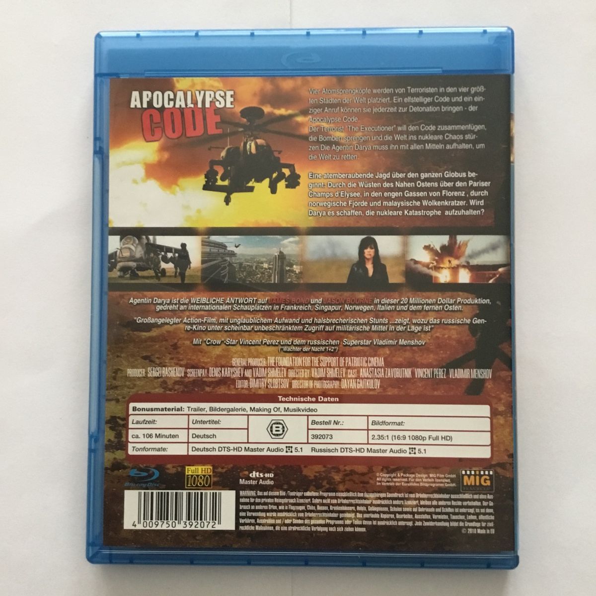 Tutti i DVDs: Apocalypse Code Blu Ray – Nuovo (secondo la descrizione) da Blauen venduto da berlingo65 1