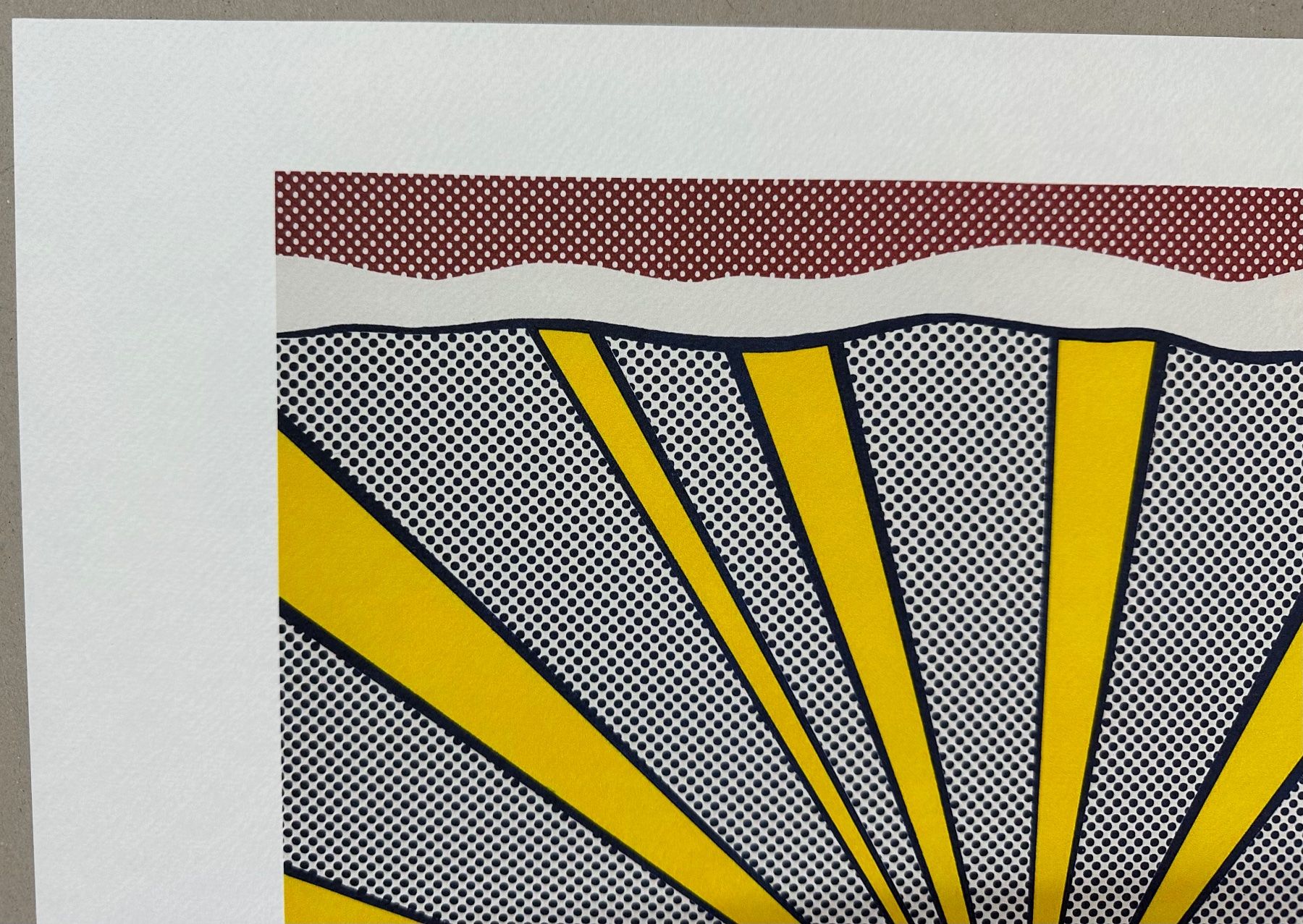 Poster & Bilder: Roy Lichtenstein: Sunset 20/150 – Neu (gemäss Beschreibung) aus Meilen von Smgdesign 3