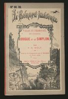 Brig Simplon Wanderbild  um 1885