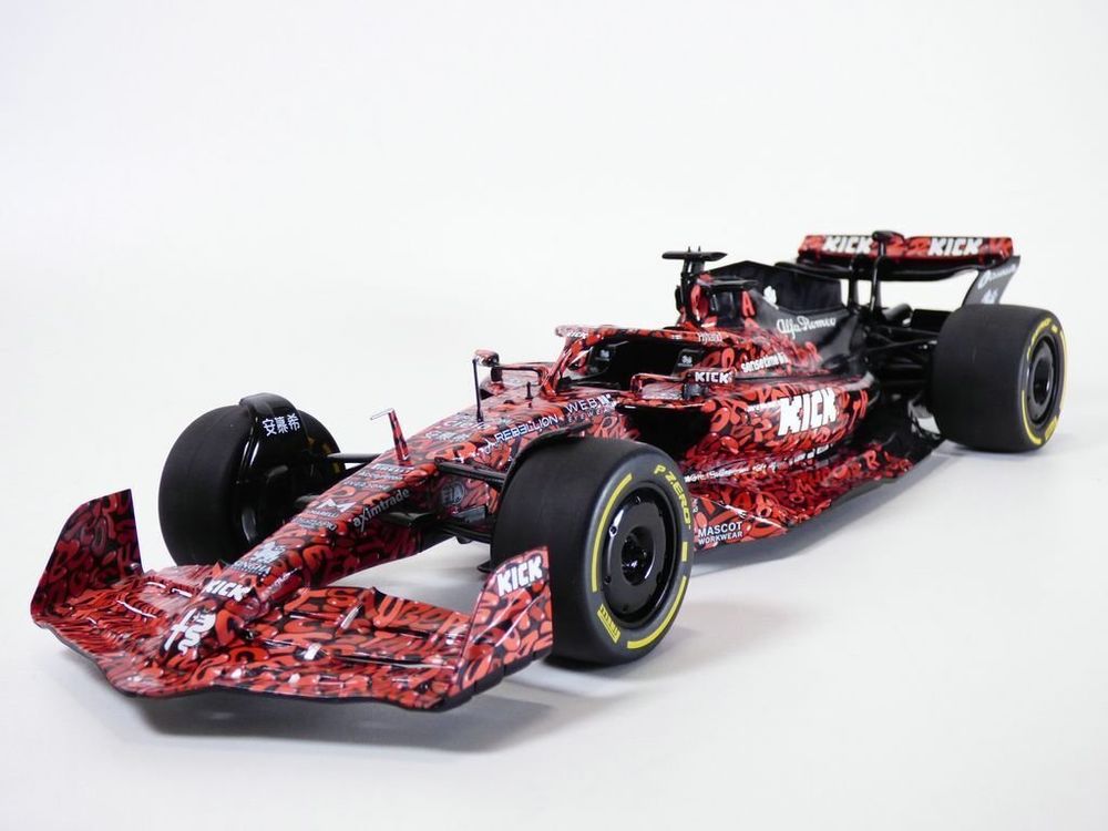 ALFA ROMEO C42 Boogie Art Car 2023 1/18 Solido NEUHEIT (Neu und ...