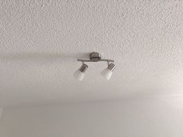Deckenlampe 2 Spots Metall gebraucht