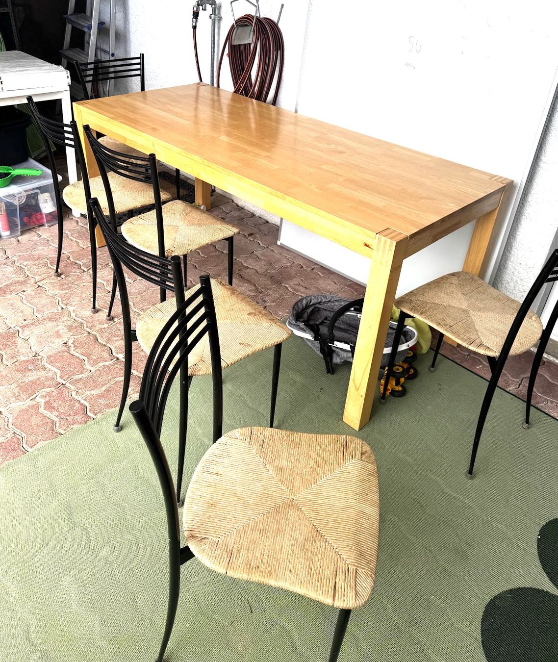 Ikea Tischset: Table IKEA 180x80cm + 6 chaises – Gebraucht aus Pully von pbriod 2