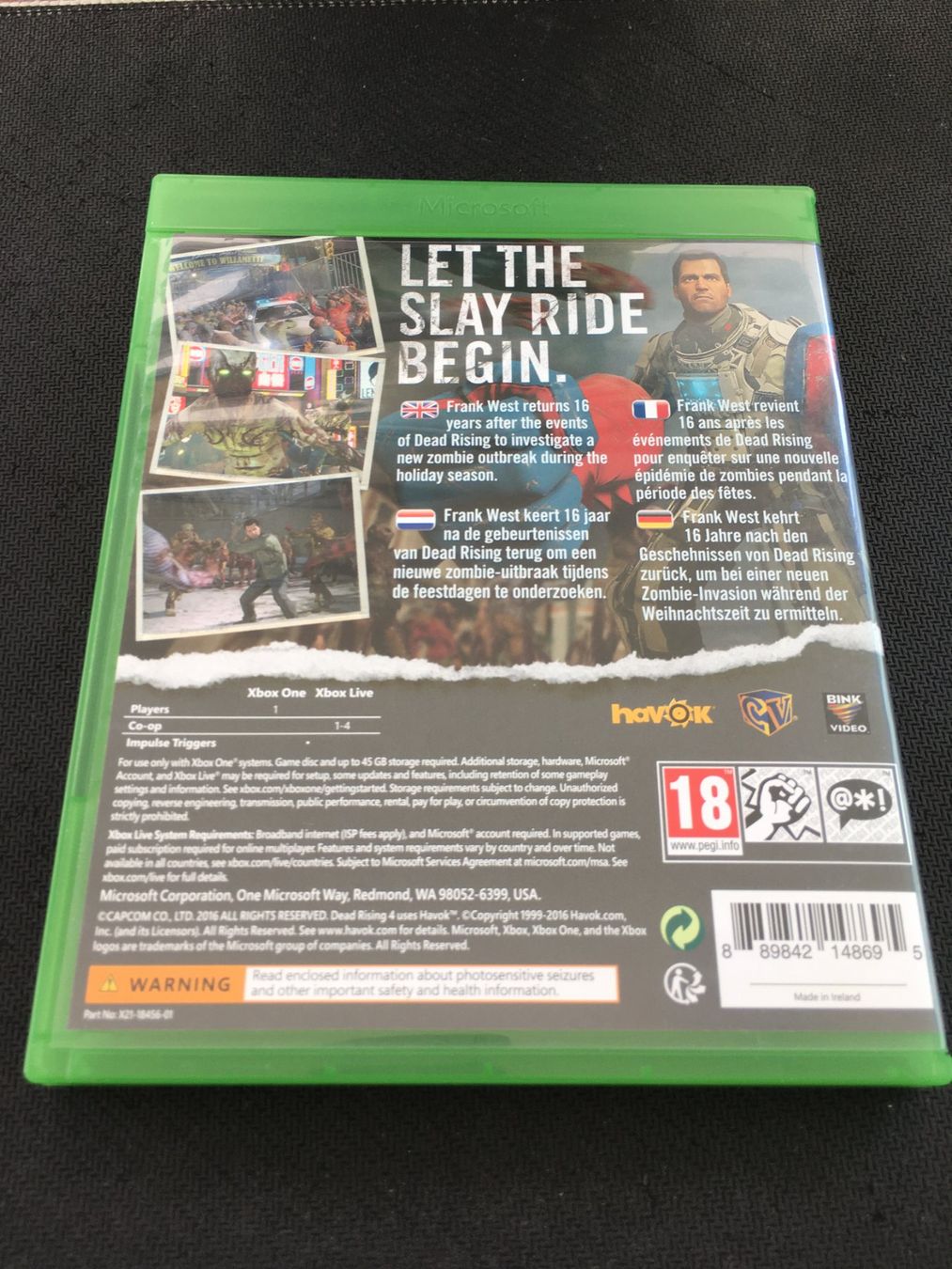 Microsoft Giochi: Deadrising 4 - Xbox One – Usato da St.Gallen venduto da sjosjo 1