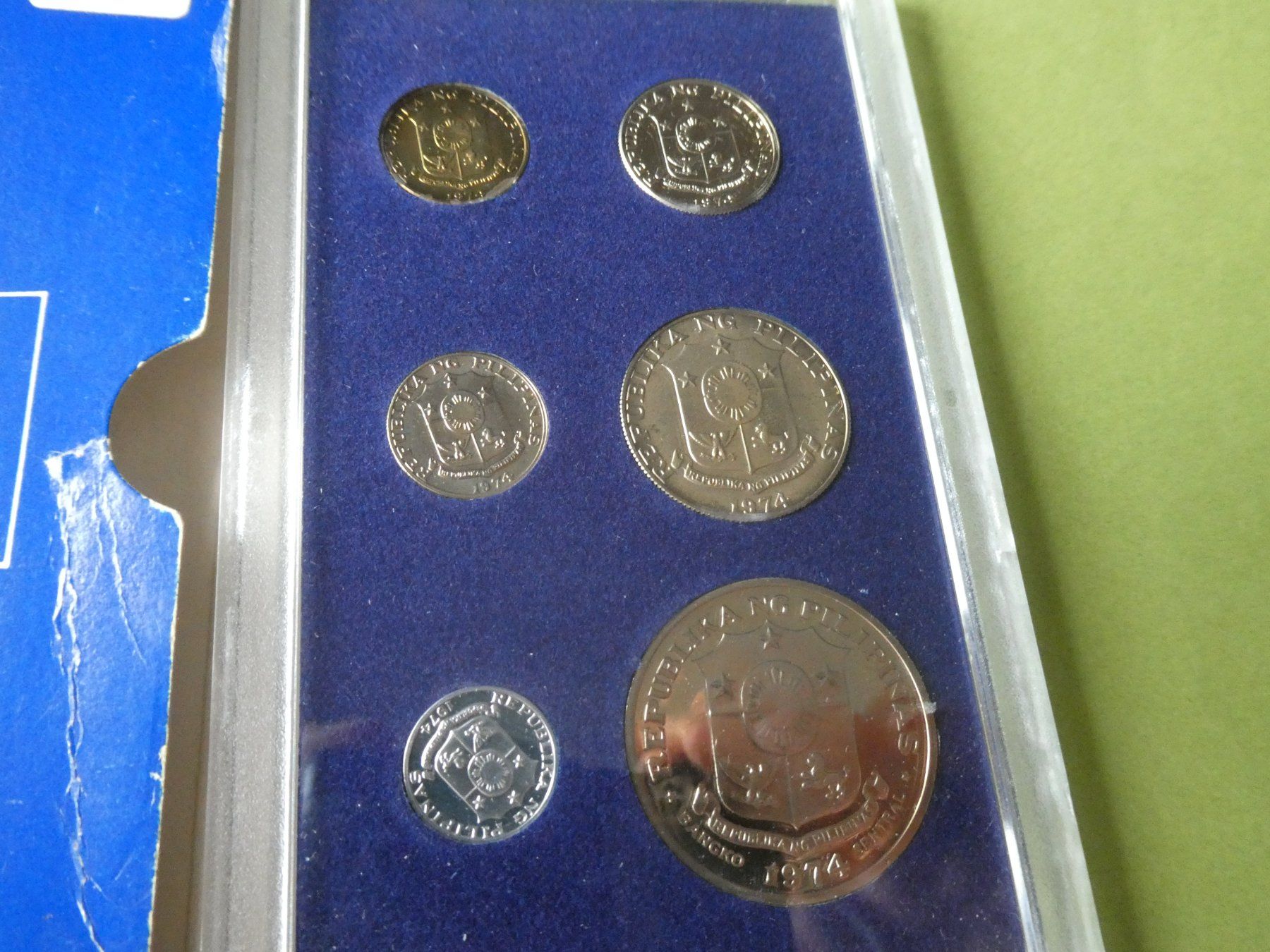 Toutes les monnaies: Philippinen 1974, Proof Set – D'occasion à Hinterforst par Rohusri 1
