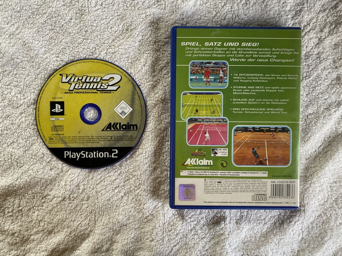 Sony Giochi: Virtua Tennis 2 PS2 – Usato da Reichenbach i. K. venduto da Daniel840 1