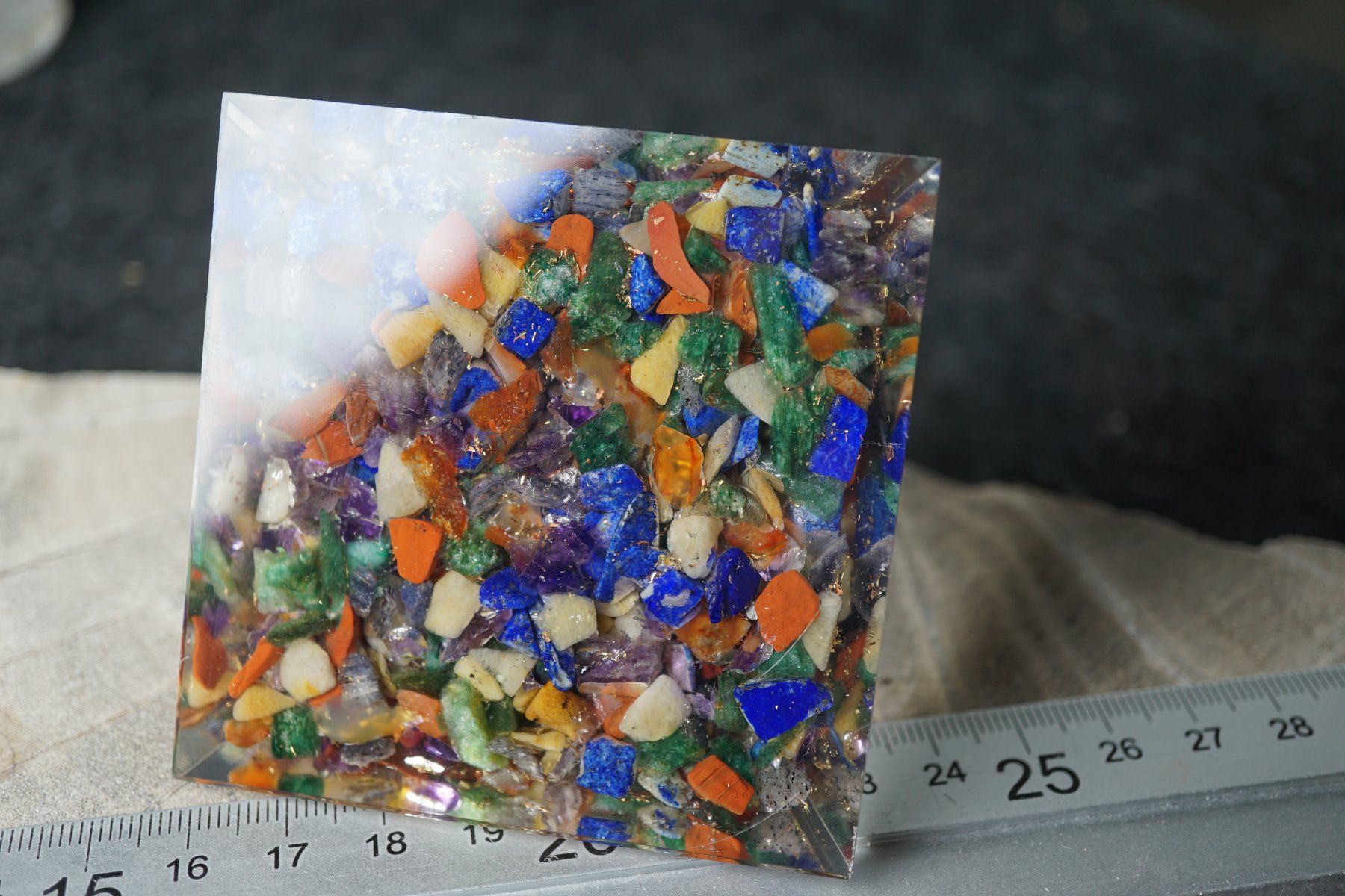 Minerali & Pietre curative: Gemischt Steine     Orgonit Pyramide aus  Konkurs – Nuovo e nell'imballaggio originale da Eschenbach SG venduto da topstone 6