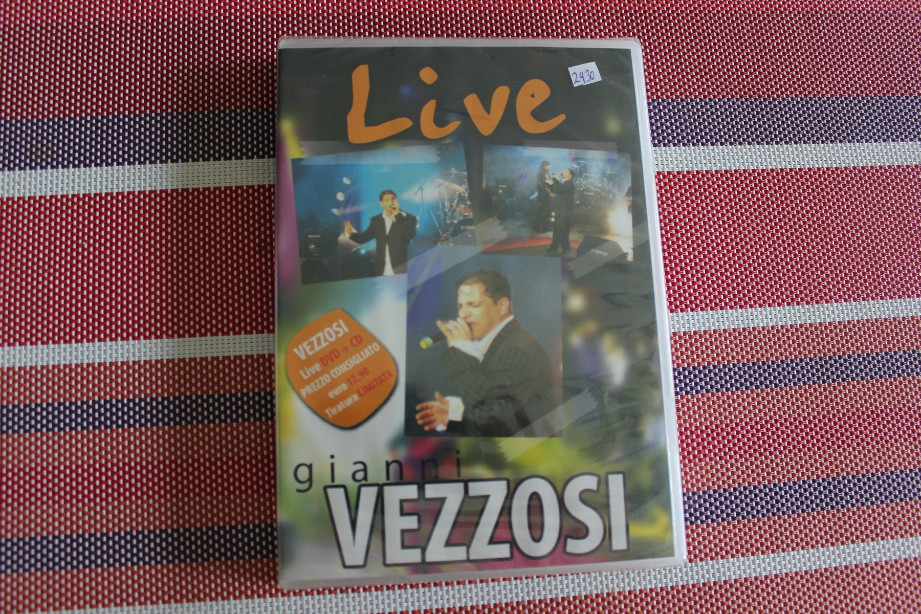 Tous les DVDs: Live Gianni Vezzosi DVD NEU – Neuf avec emballage d'origine à Geroldswil par Schlumpfine1973