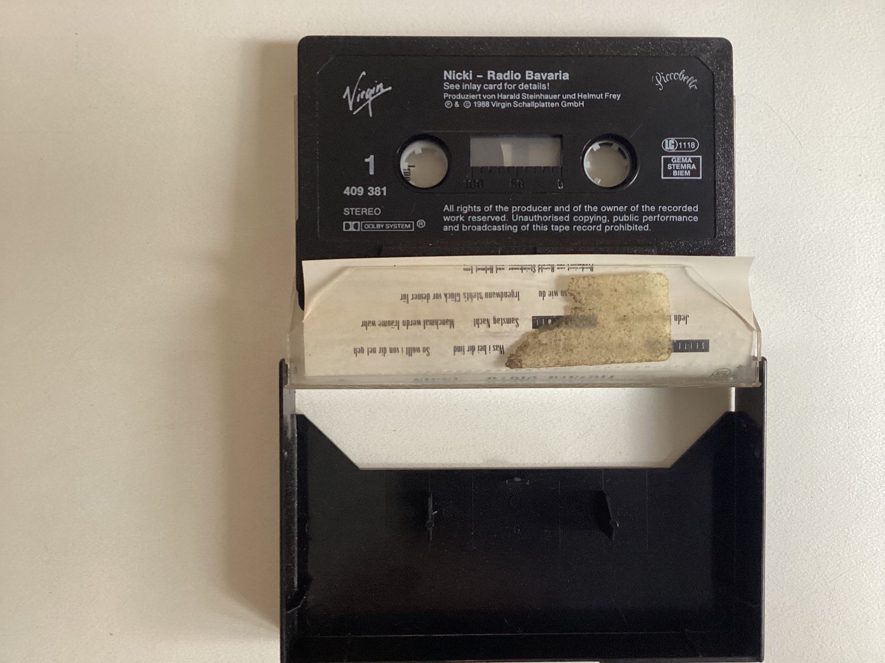 Musicassette: Nicki MC - Radio Bavaria – Usato da Gutenswil venduto da Hamzian 1