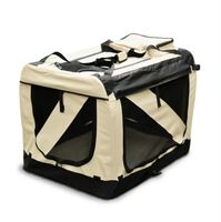 Hundebox Faltbar L Beige