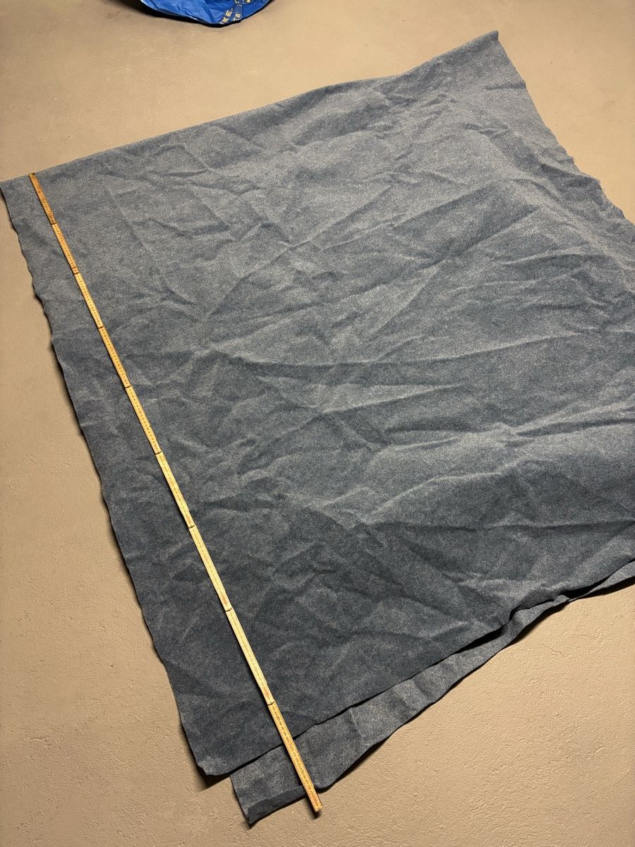 Tessuti: Nadelfilz Superflex Heimwerkerflies blau – Usato da Niederlenz venduto da lis_ly9v 3