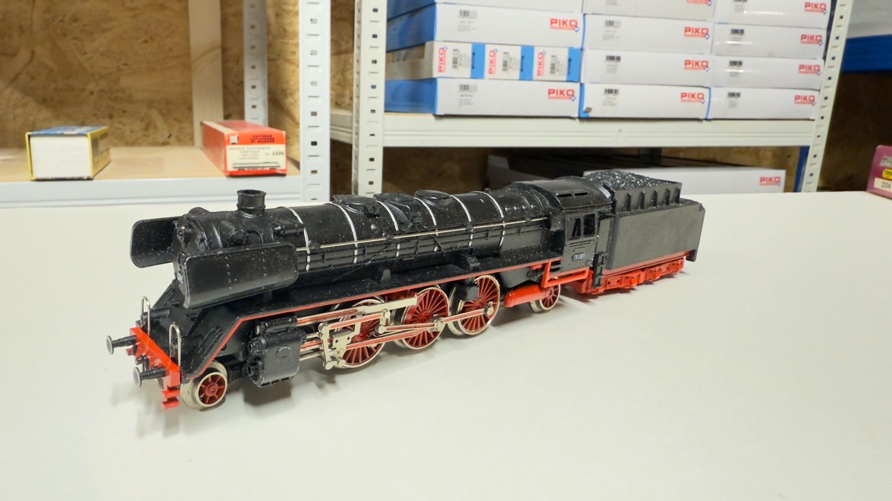 Trix Modellini di ferrovie: Trix Express Dampflok 3.Leitersystem H0 in OVP – Usato da Schlieren venduto da rat_lq6b 1