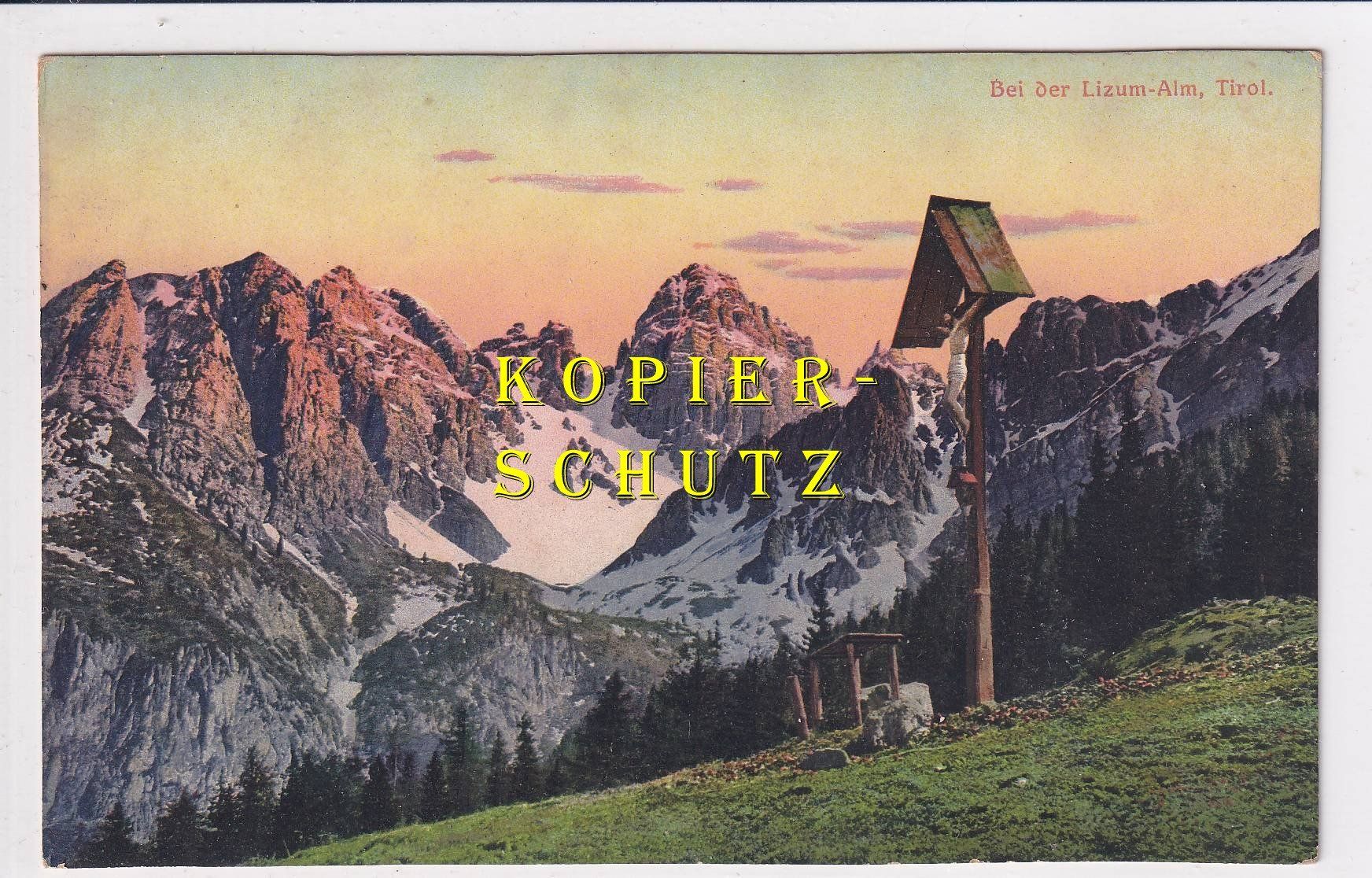 Cartoline postali: Bei der Lizum-Alm (Tirol) /bi – Usato da Hombrechtikon venduto da Rudolf07
