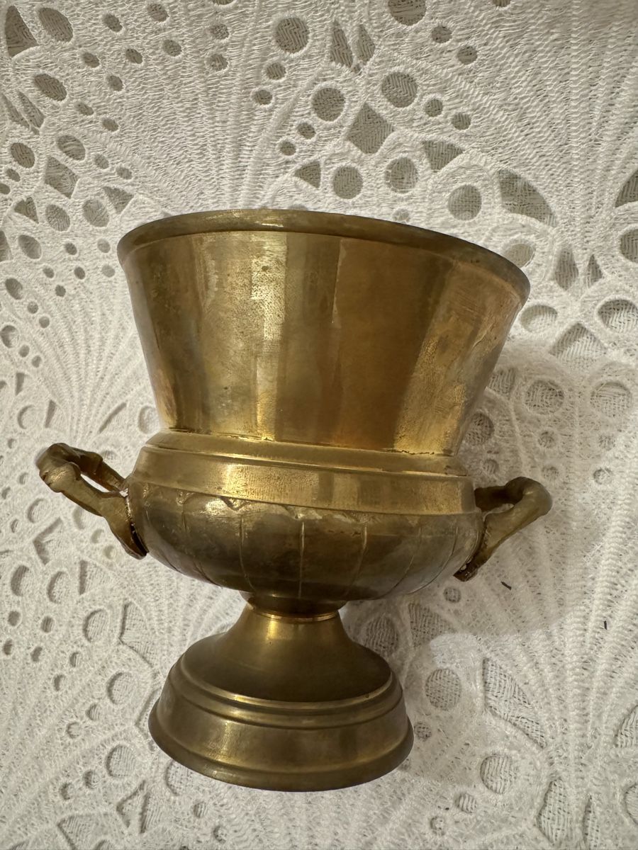 Töpfe: Vintage Messingschale Topf Mit Griff – Gebraucht aus Frenkendorf von Only1