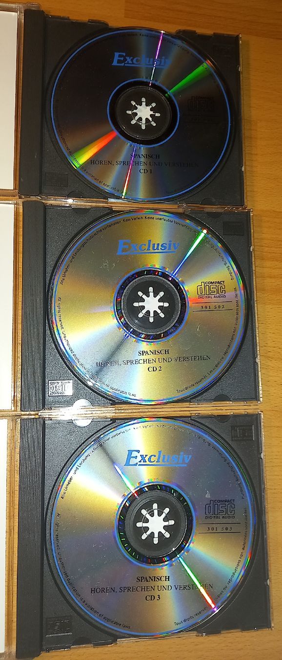 CD & DVD vergini: Spanisch A2 Sprachkurs - Basic Español, Top Zustand! etc.... – Usato da Schönenberg TG venduto da jim_cmc5 8