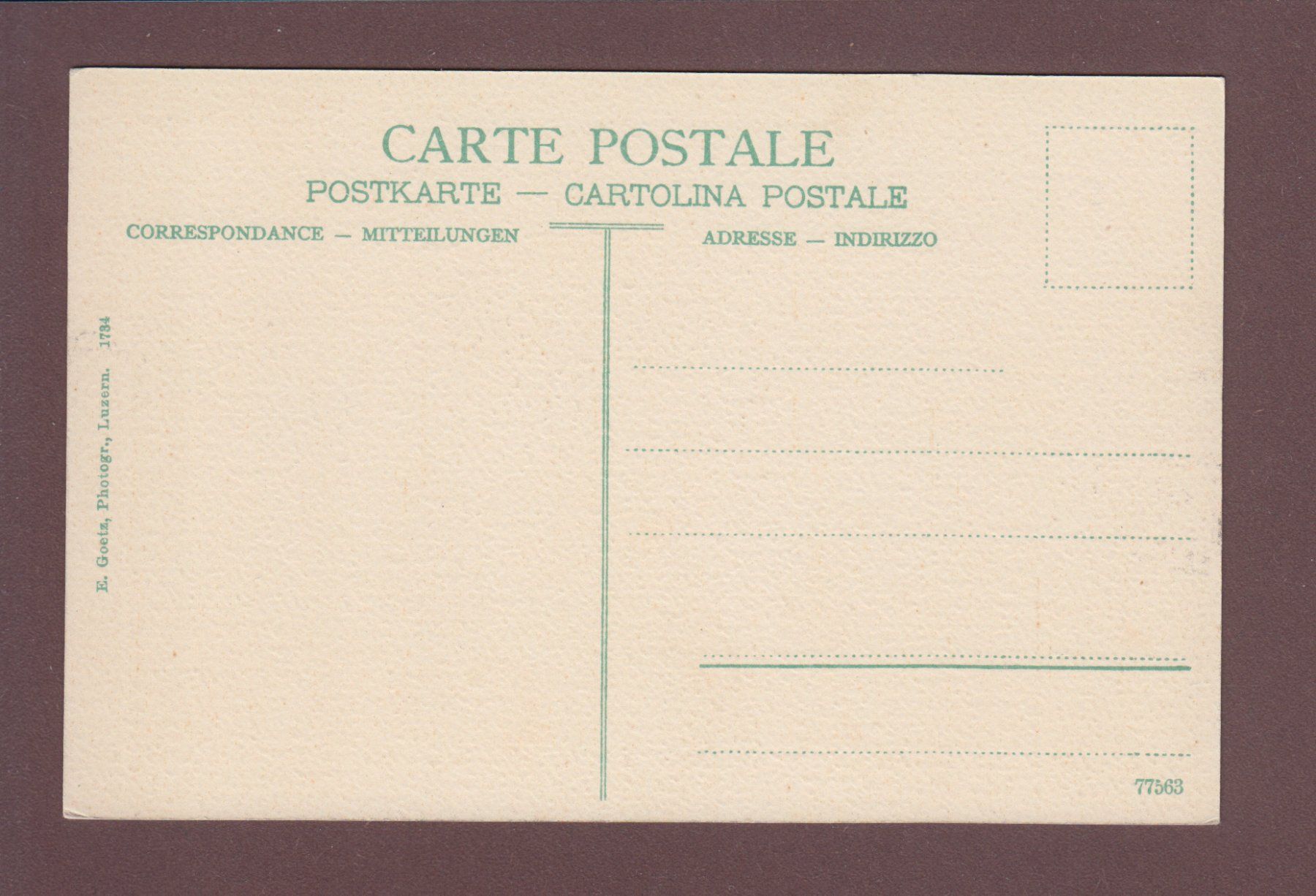 Cartoline postali: LUGANO - Monte S. Salvatore – Usato da Pully venduto da nicecards 1