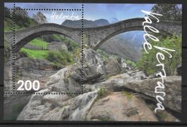 Sonderblock 1608 Verzascatal ** 8.9.2016