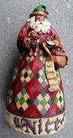 Holz Santa Claus Figur, Weihnachtsdeko, Sammlerstück 🎅