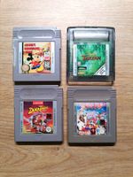 4 Game Boy / Game Boy Color Spiele