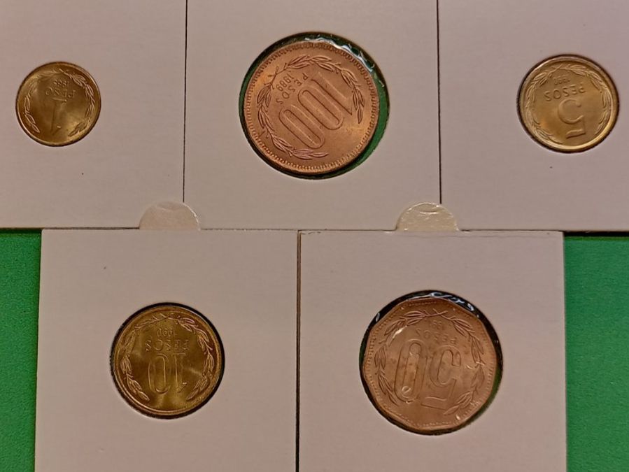 Tutti le monete: Münzen Chile unz. – Nuovo (secondo la descrizione) da Brugg AG venduto da Flohzi 1