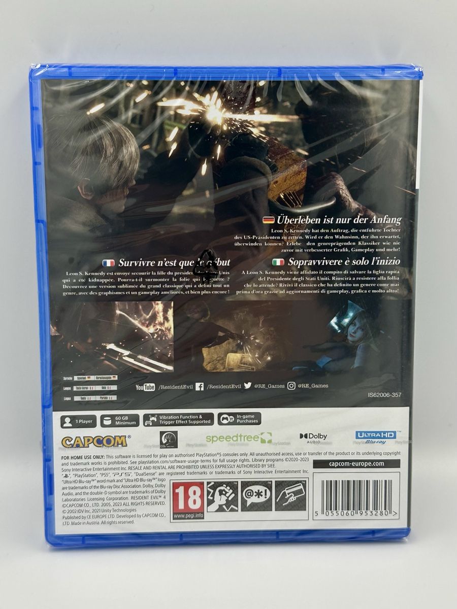 Sony Spiele: Resident Evil 4 Remake – PS5 - Neu / OVP – Neu und originalverpackt aus Lyss von Swissmantis 1