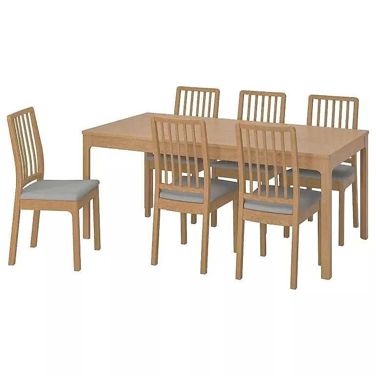Tavoli: Esstisch inkl. 6 Stühle, IKEA Ekeladen – Usato da Aesch BL venduto da pusteplum 3
