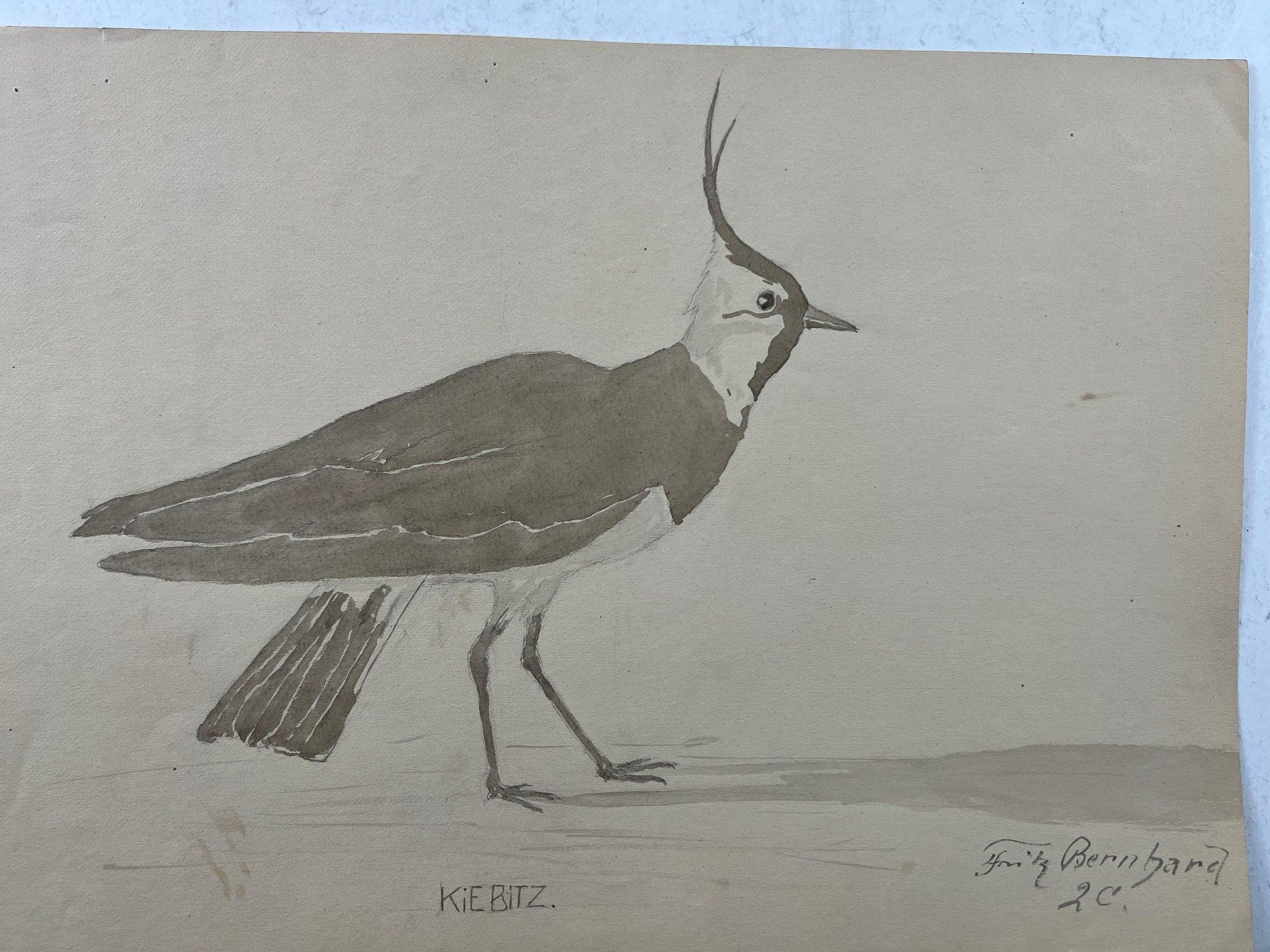 Gemälde: Fritz Bernhard (1895-1966) AQUARELL – Gebraucht aus Gersau von kunst-online 3