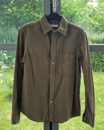 Camicia Zara uomo in velluto a coste taglia S 