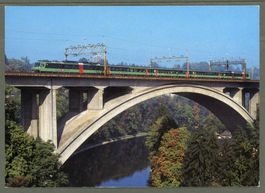 AK col SBB Neuer Pendelzug Prototyp RBDe 4/4 2100 ≈ 1986