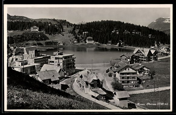 Ansichtskarten: AK Arosa, Obersee – Gebraucht aus Berlin von bartko-reher