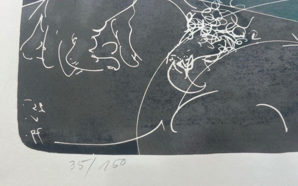 Arts picturaux & lithographies: Hans Erni, handsigniert, nummeriert – D'occasion à Rain par Pic-Ass 3