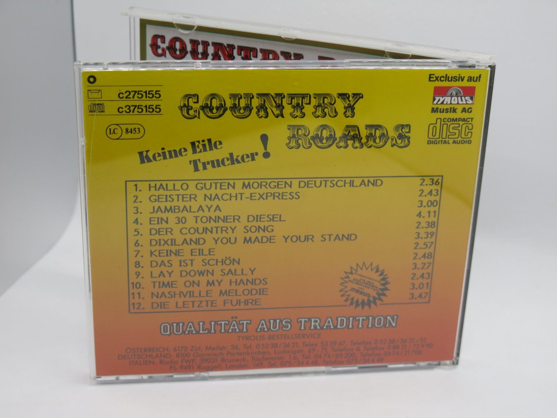 CD: CD Country Roads Keine Eile Trucker – Usato da Ernetschwil venduto da luisvonerni 2