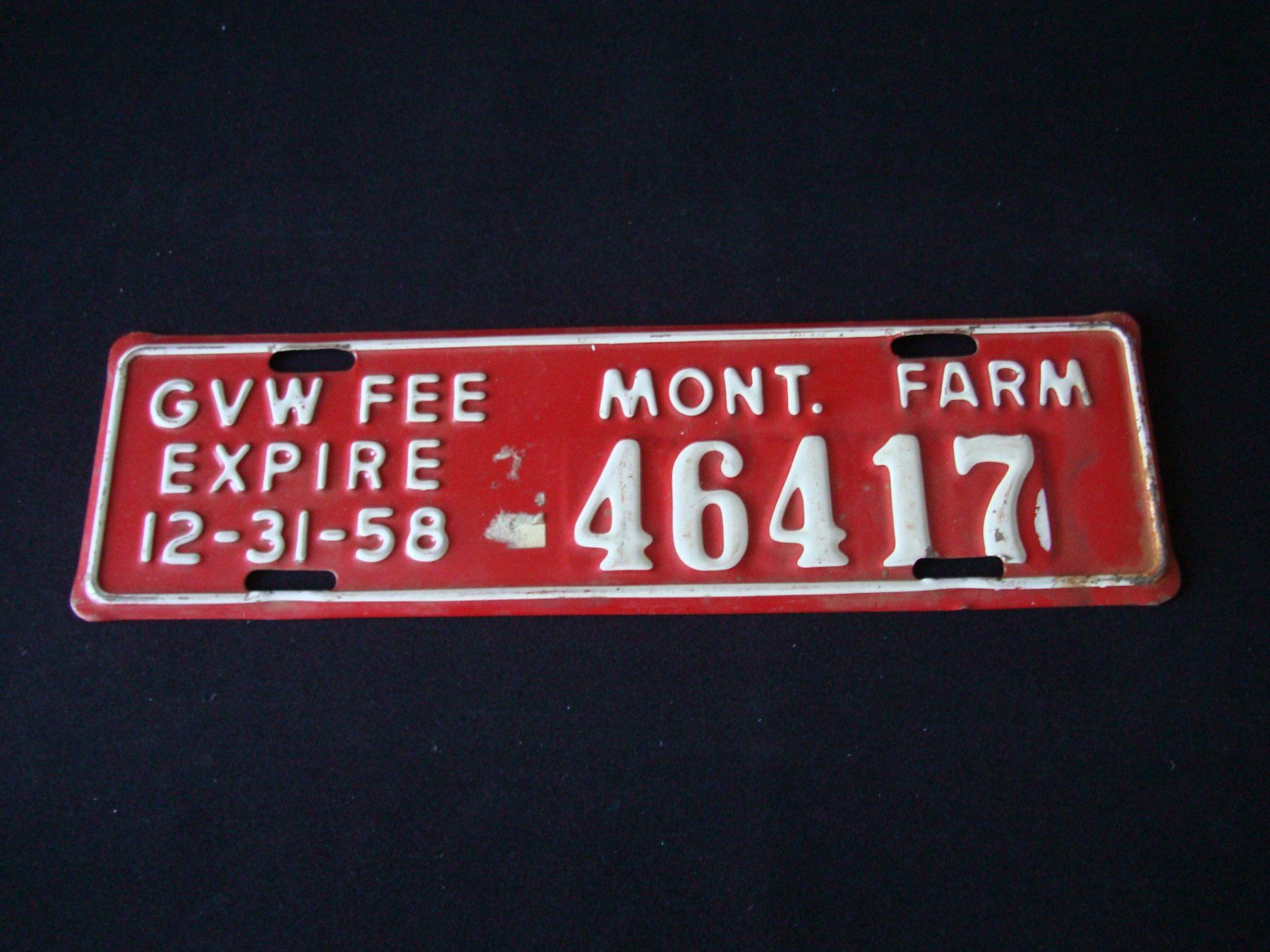 Ecriteaux: MONTANA 46417 – D'occasion à Scherz par 5246