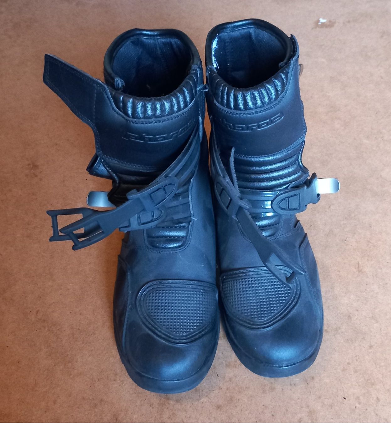 Herrenschuhe: Motorradstiefel – Neu (gemäss Beschreibung) aus Grossaffoltern von Puch1050 3
