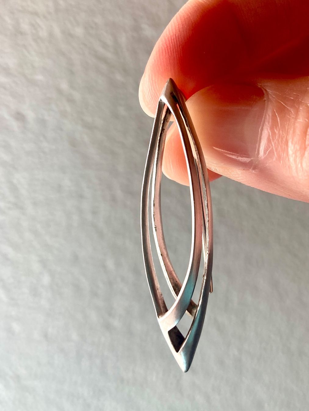 Ohrringe & -stecker: Einzigartige Ohrringe 925 Silber – Gebraucht aus Bischofszell von Silberviolett 2