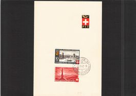 PTT Faltblatt Pro Patria B15+16 ET 15.Vl.1942