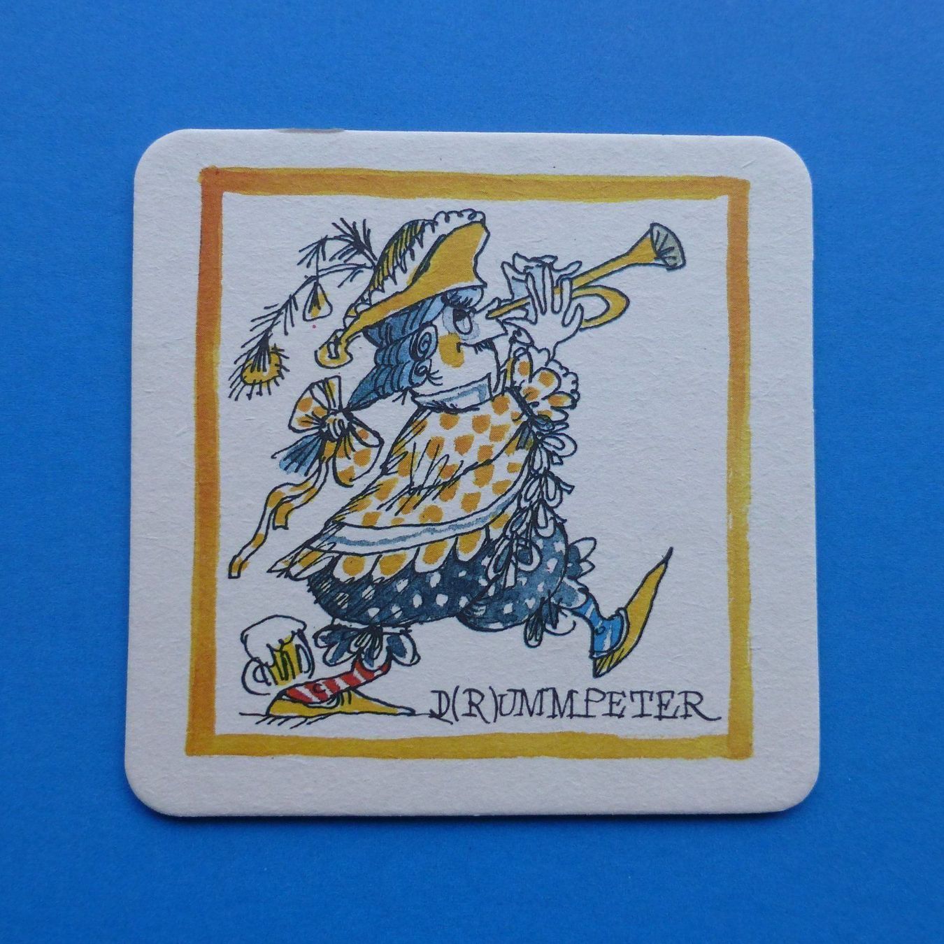 Sottobicchieri: D(r)ummpeter Bierdeckel Cardinal – Usato da Basel venduto da Falconis