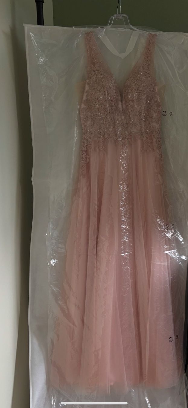 Vestiti: Ballkleid/Abendkleid, hellrosé, Gr. 36 – Usato da Buchrain venduto da Fabs279 4