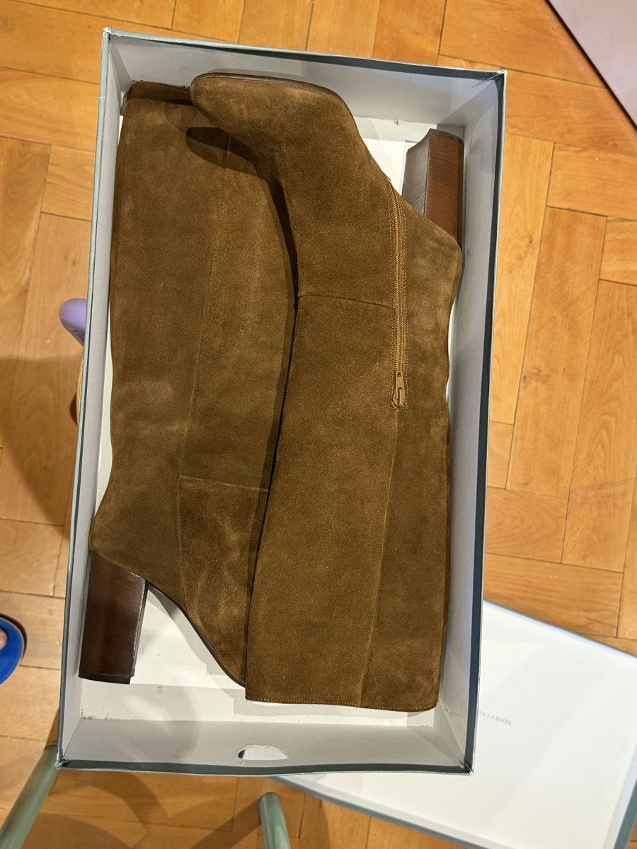 Damenschuhe: Minelli Brown Suede Knee High Boots - Size 39 – Neu (gemäss Beschreibung) aus Genève von jud_xrl8 2