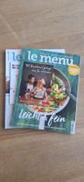Le Menu-Kochzeitschriften 2 Stk.