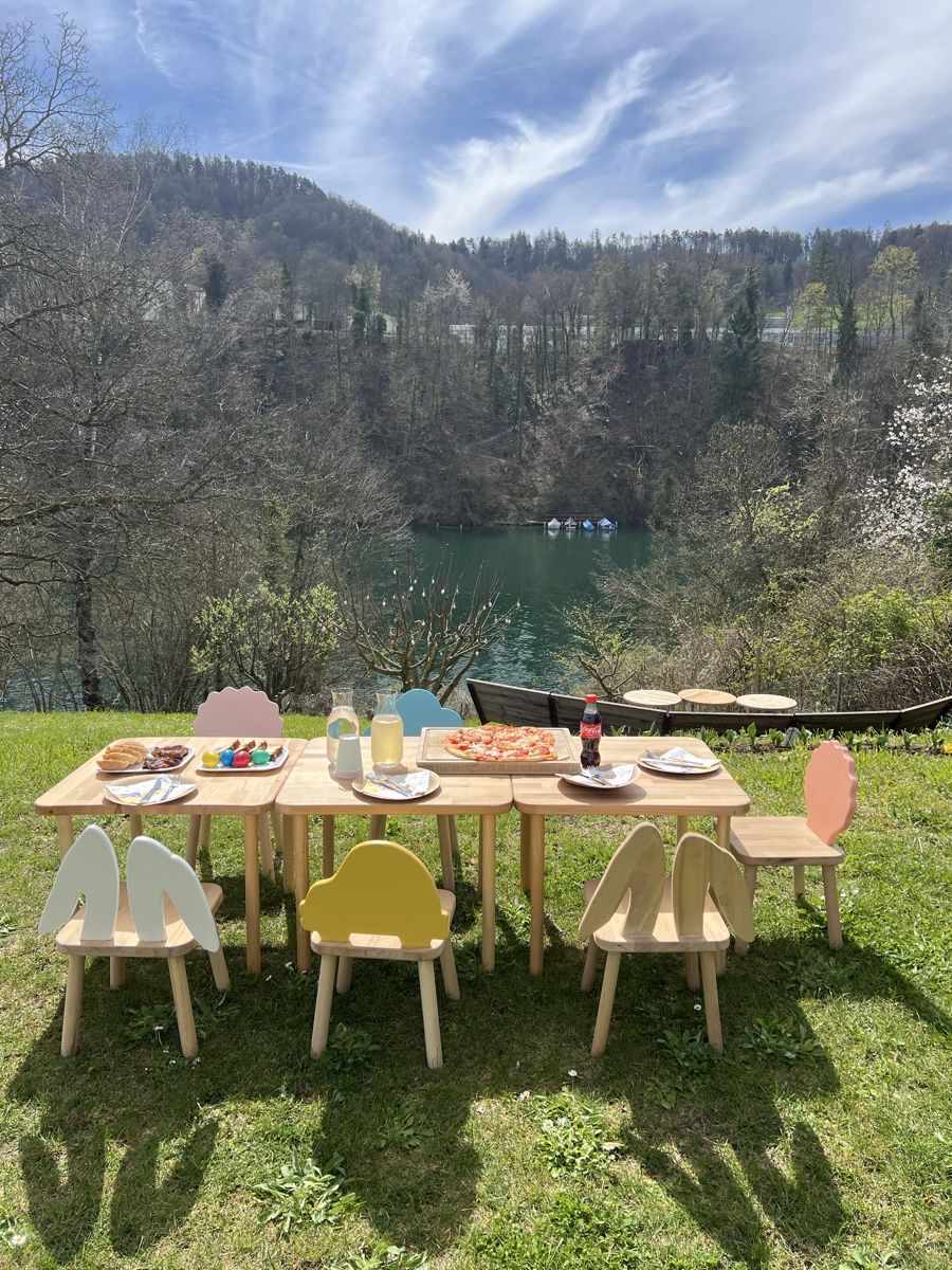 Set di tavolo e panche: Personalised Table & Chairs set for kids – Nuovo (secondo la descrizione) da Eglisau venduto da ana_x8gl 3