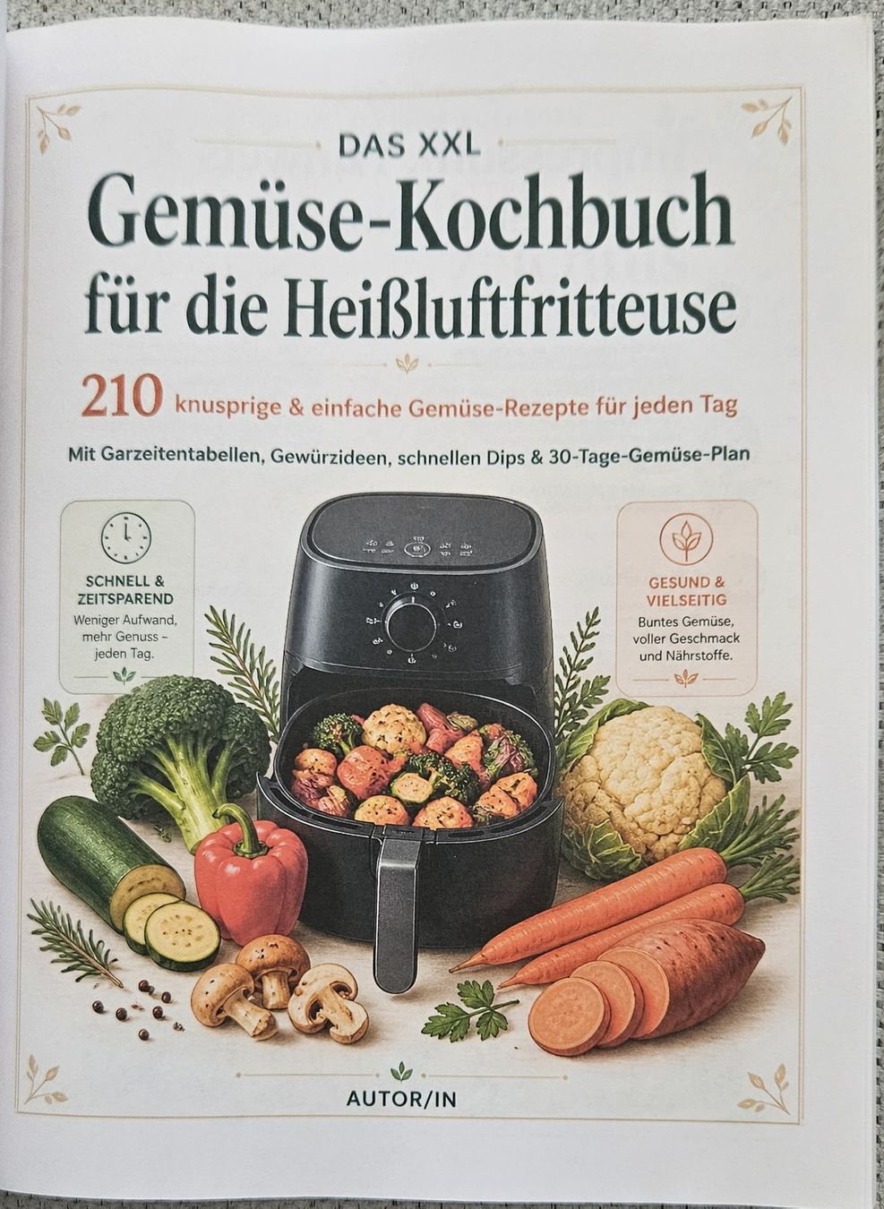 Livres: Kochbuch Heissluftfritteuse  – Neuf avec emballage d'origine à Näfels par mmjx