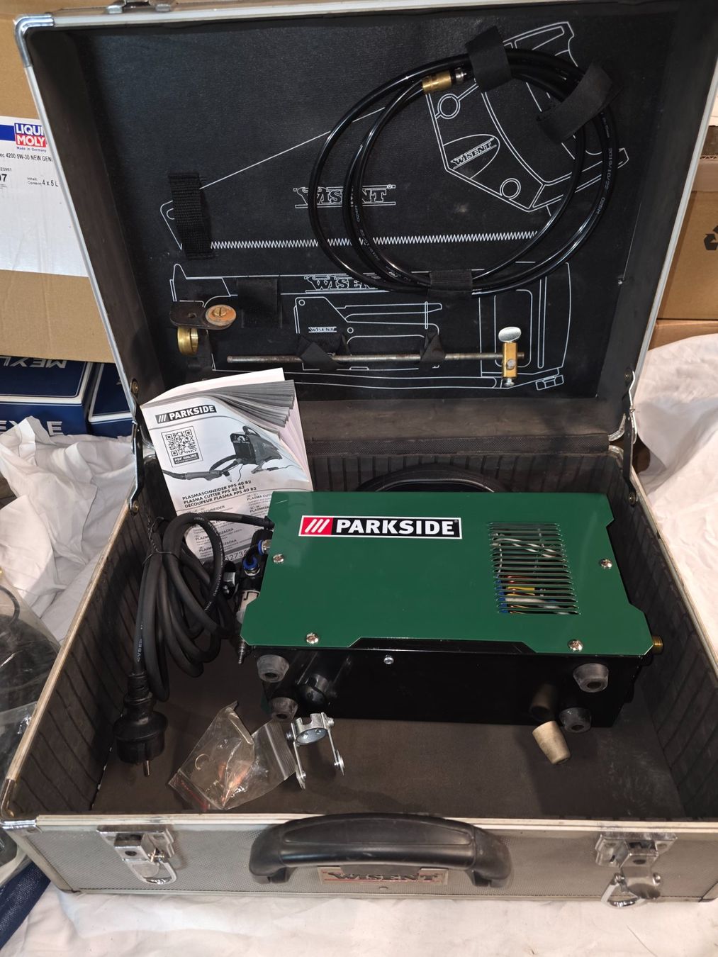 Parkside Tutti gli attrezzi: Parkside PPS 40 B2 Plasmaschneider gebraucht 40A 230V – Usato da Kirchlindach venduto da rey_g5wn 3