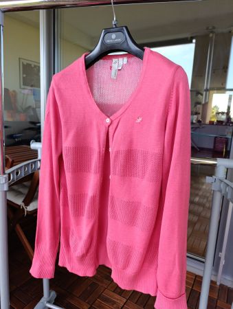 Lachs Strickjacke, Gr M