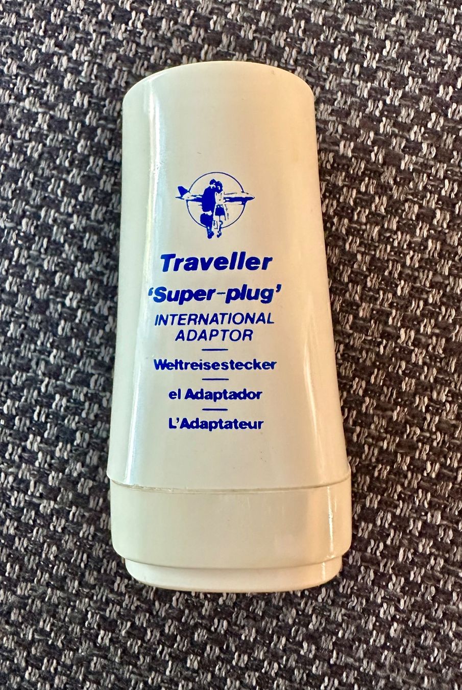 Unità & Adattatore: Swissair Weltreisestecker – Nuovo e nell'imballaggio originale da Wallbach venduto da paxnic 1
