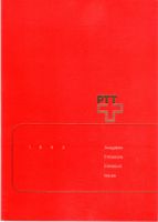 PTT JAHRBUCH 1993 OHNE MARKEN ZUM SELBER FÜLLEN - 4SPRACHIG