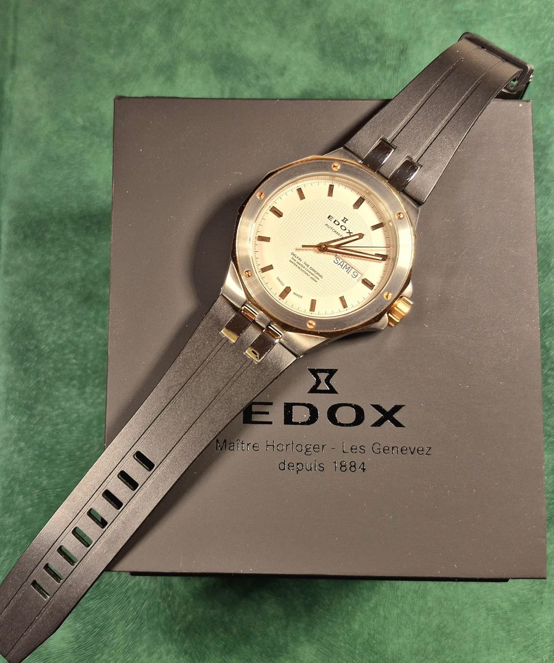Edox Orologi: Edox Delfin Day-Date Automatic 43mm – Nuovo (secondo la descrizione) da Gais venduto da thomasc9044 1