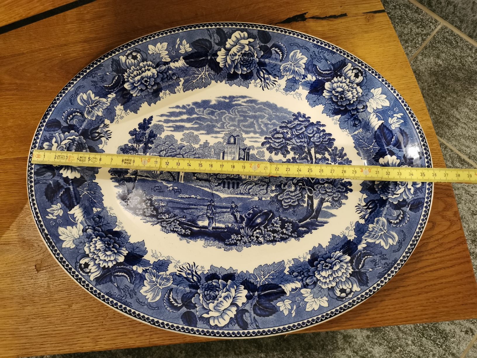 Wedgwood Piatti di portata: Wedgwood Servierplatte LANDSCAPE, Original – Usato da Hittnau venduto da ettsas
